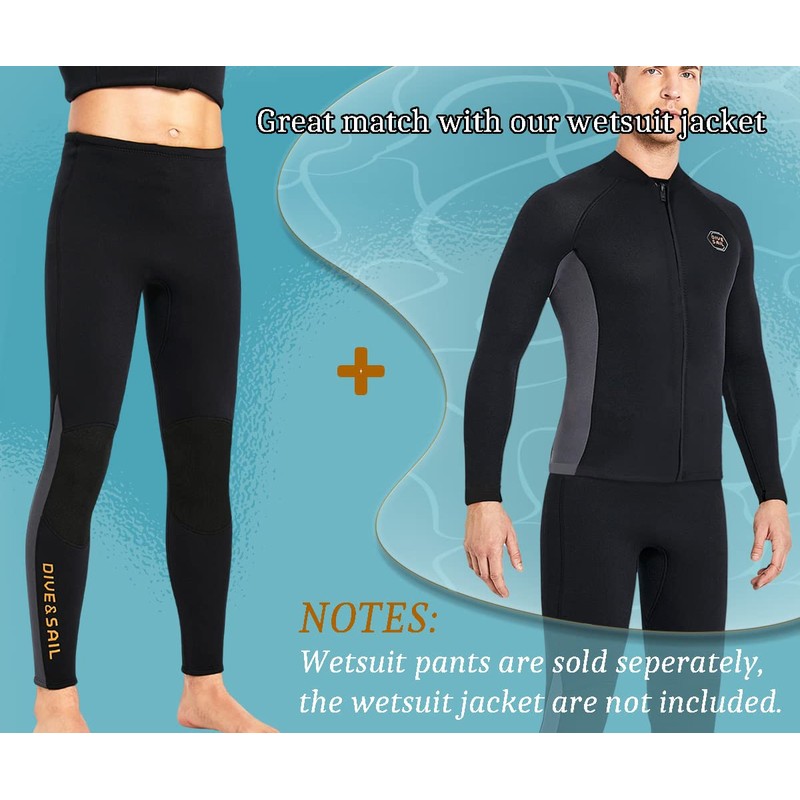 Wetsuit Pants 2mm Neoprene Pants Men Surfing Pants Keep Warm