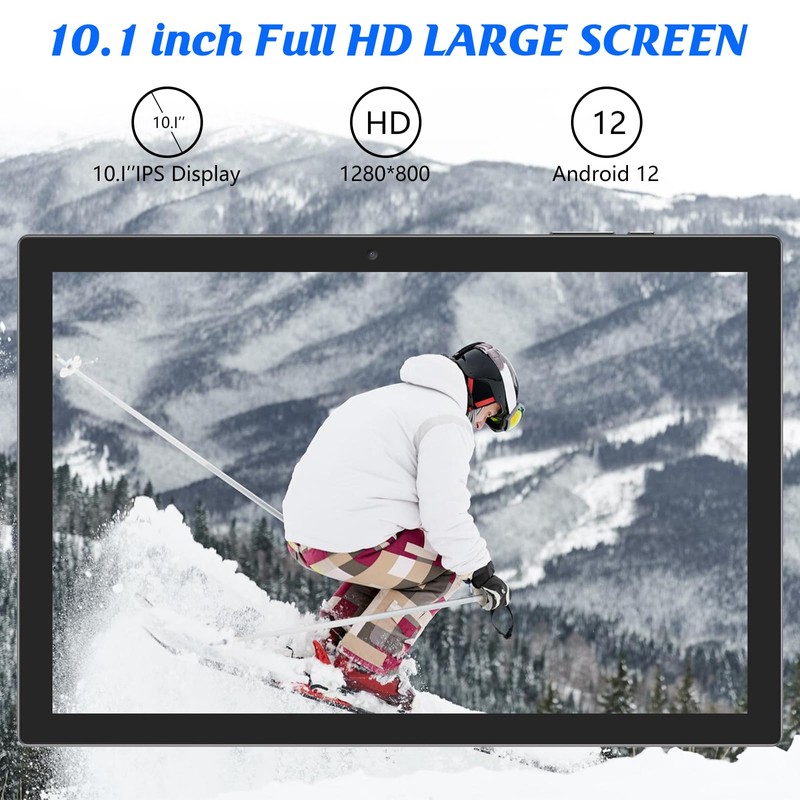 10 inch Tablet with Keyboard 2 in 1 Android 14