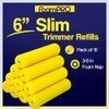 FoamPRO 75RS Slim Trimmer Roller Refills, 6" x 3/8" -