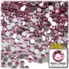 288-pc Rhinestones Round 4mm Flatback Beer Brown