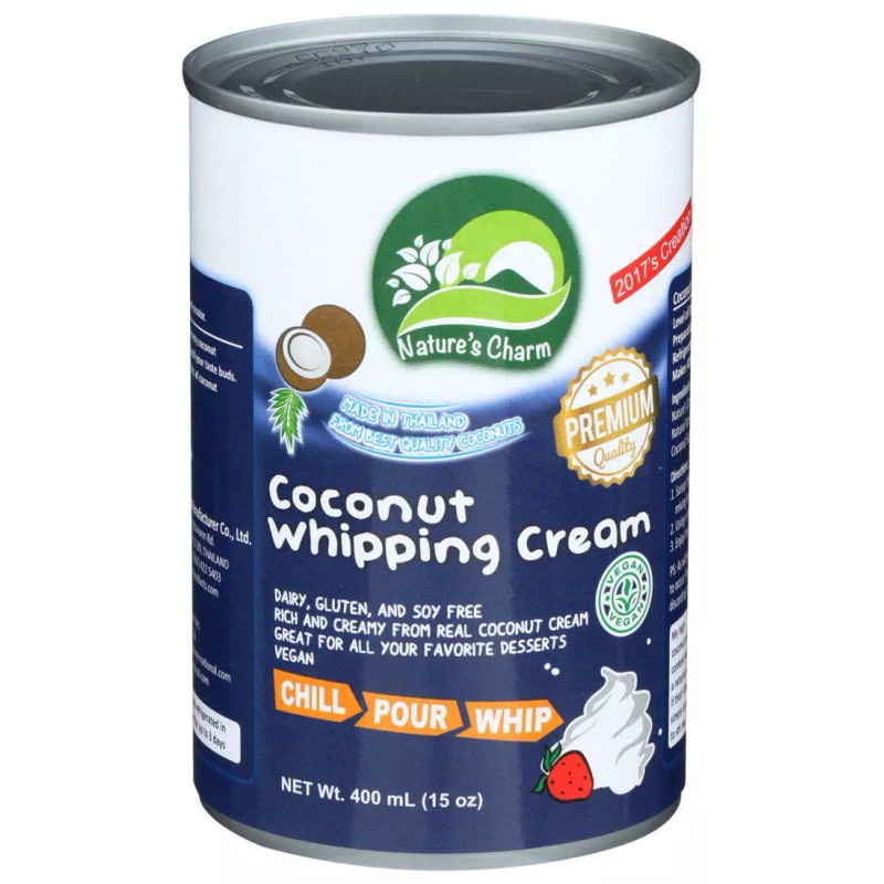 Nature`S Charm Coconut Whipping Cream 13.5 Oz