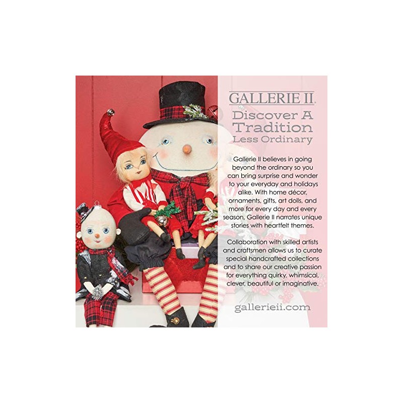 Gallerie II Winged Cardinals Figurine Red