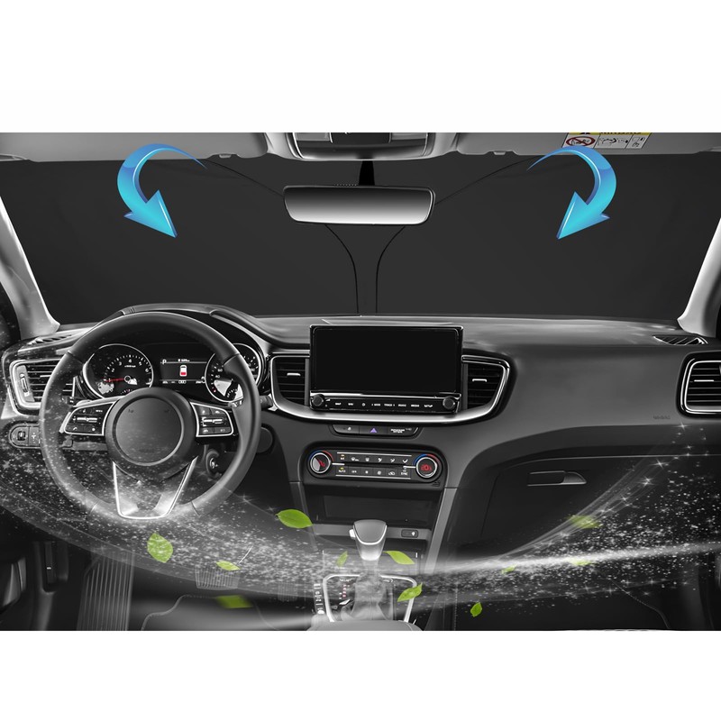 SKTU Sun Protection Windscreen Compatible with Kiα Ceed Xceed Proceed