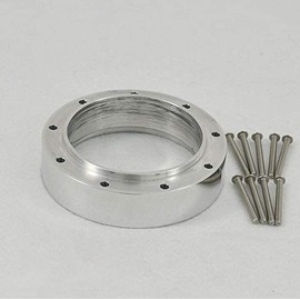1.0" Steering Wheel Hub Adapter Extension Spacer for 9 bolt Polished