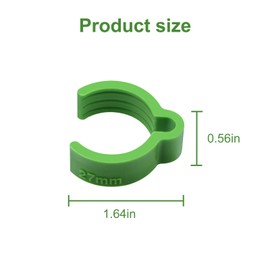 seork Coiled Hose Clips (10 Pcs) Fits for Festool 27mm vacuum hose，Dust Hose Clips suitable for Festool Sander And Dust Extractor, Festool Vacuum Accessories