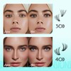 Lash Clusters DIY Eyelash Extension 280pcs Left & Right Individual