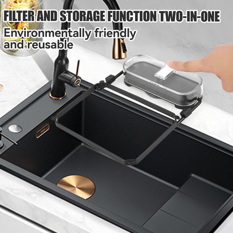 Sink Strainer, Suction Cup Kitchen Sink Filter, Drain Strainer, Kitchen