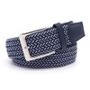 Woodland Leathers Elastic Braided Belt, Unisex Men Women Casual Stretch
