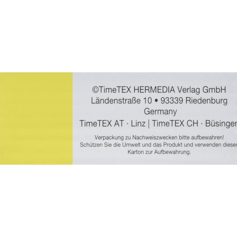 TimeTex Compact Zeitdauer-Uhr mit Magnet und Ampelscheibe