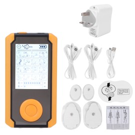 TENS Massager 16 Modes Dual Channel Digital Muscle Physiotherapy Massager Device 110‑240VUK Plug