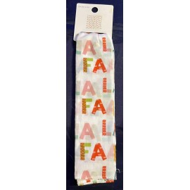 Time And Tru Christmas Holiday 22” X 22” Bandana NWT Festive “Fa La La La”