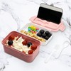 HNNJCK 1500 ml Bento Lunch Box with Compartments, Lunch Box,