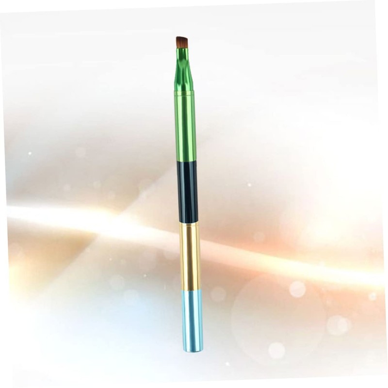 Mikinona Portable Makeup Brush Set Cosmetic Brush with Metal Handle