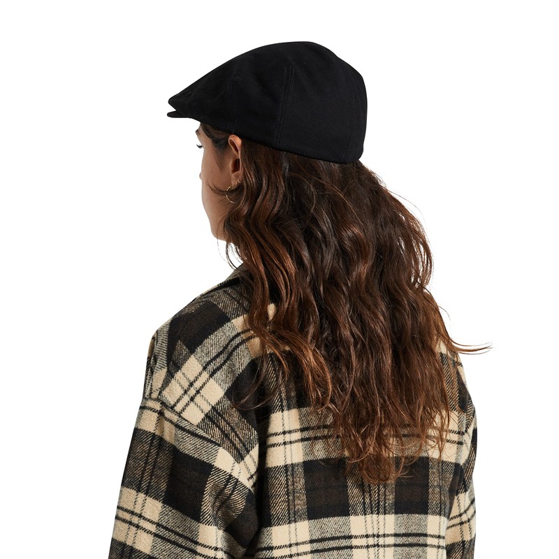 Brixton Kenmore Snap Cap, Black, One Size