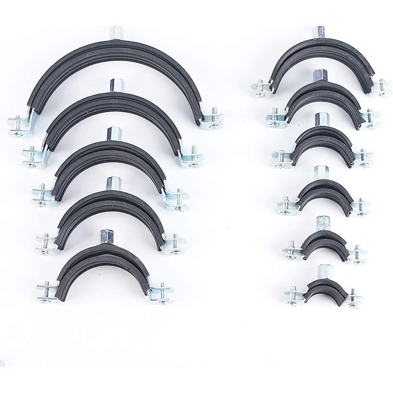 PEROMI 5 PCS Split Ring Pipe Hanger Heavy Duty Adjustable