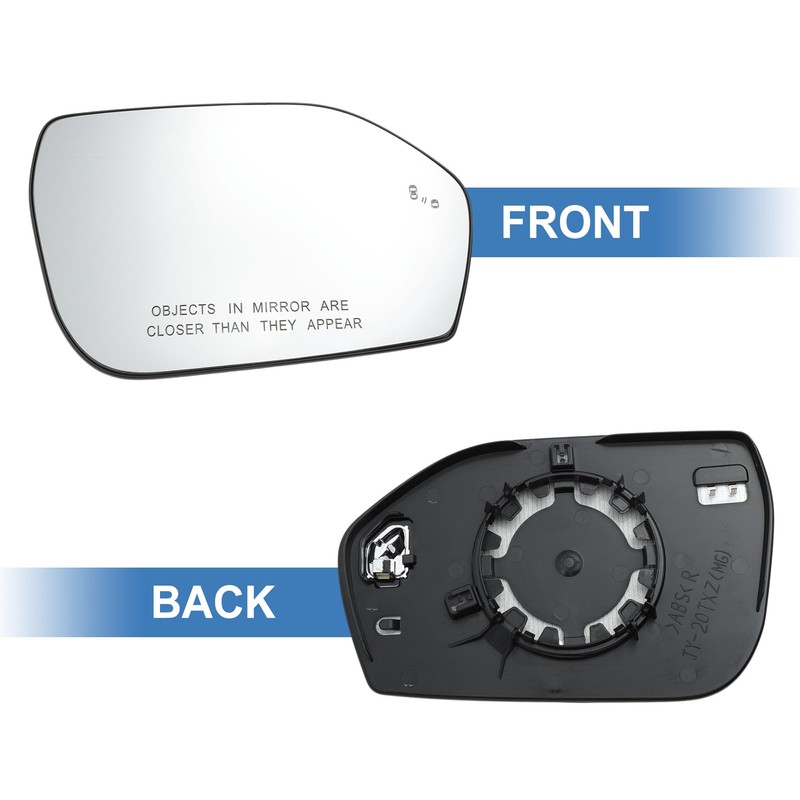 Motoforti Right Passenger Side Heated Mirror Replacement for Ford Explorer