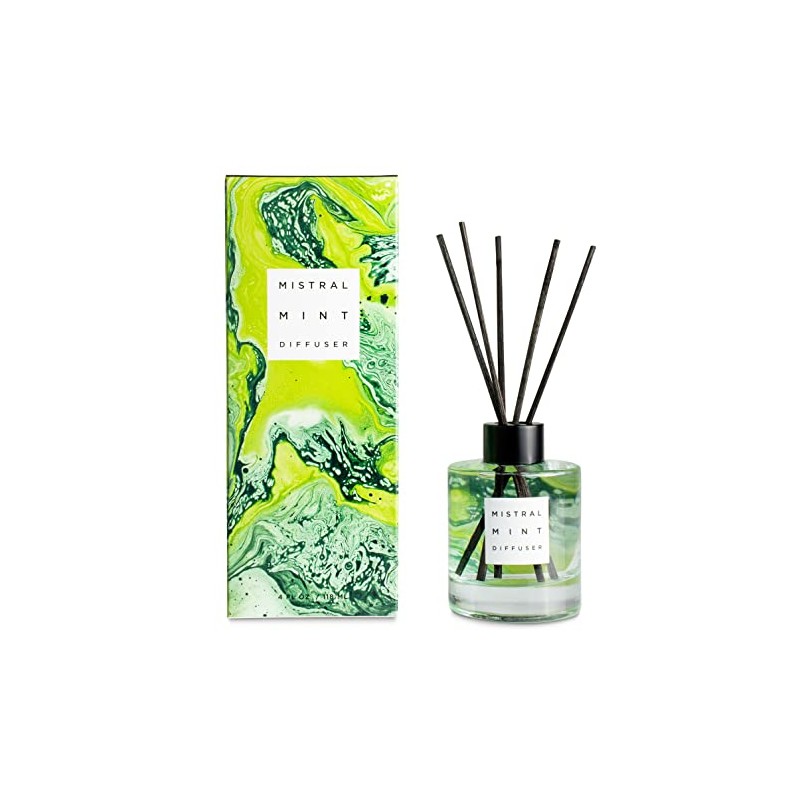Mistral Marbles Home Fragrance Diffuser, Mint