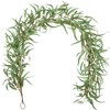 Arborus 180cm Eucalyptus Garland 6FT Artificial Foliage Garland Rustic Green