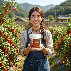 original Cheongyang Goji Berry Domestic Cheongyang Goji Powder Powder Efficacy 70g x 3 cans / 청양 구기자 국산 청양구기자 분말 가루 효능 70g x 3통
