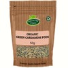 Organic Green Cardamom Pods 50g by Hatton Hill Organic |