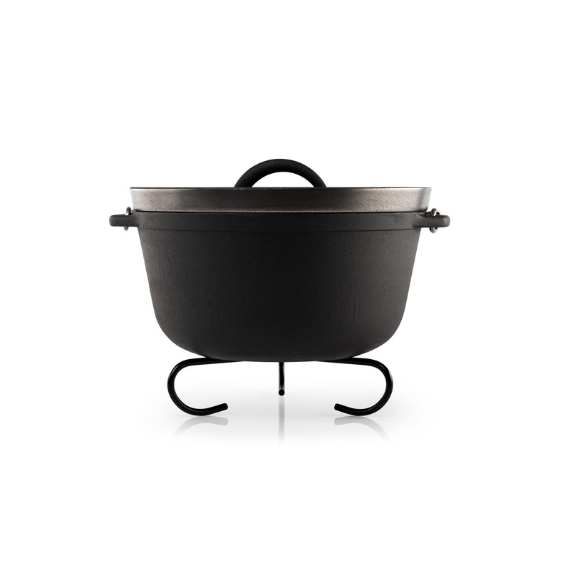 GSI Outdoors Guidecast 5qt Dutch Oven | Cast Iron Dutch