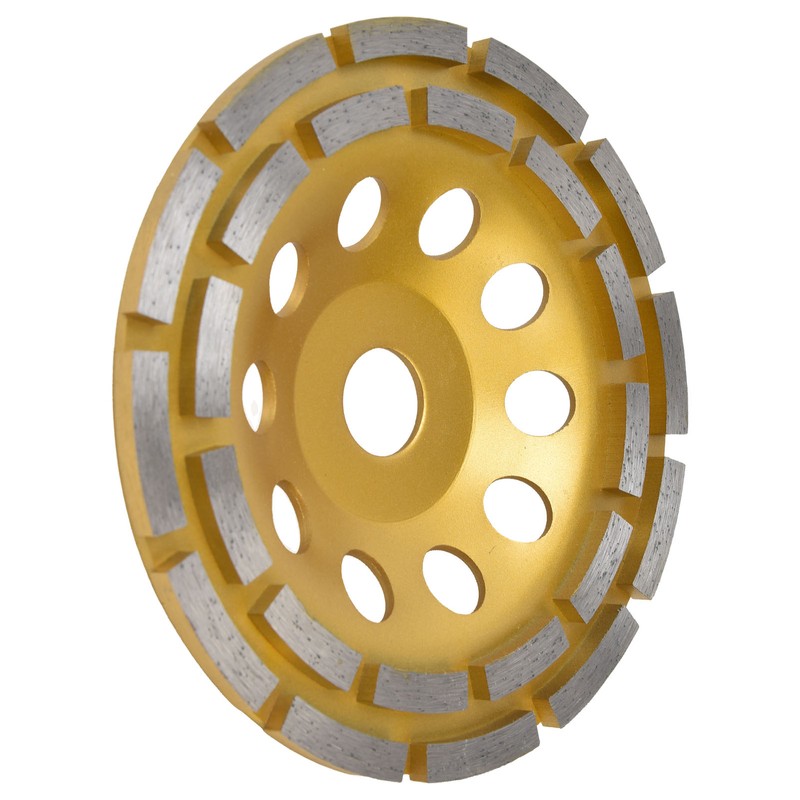 Diamond Cup Grinding Wheel Double Row Concrete Grinding Wheels for