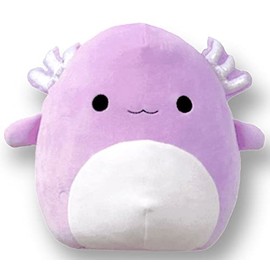 Squishmallows 7 Inch Purple Monica Axolotl Plush - Easter Squad Stuffed Animal Toy