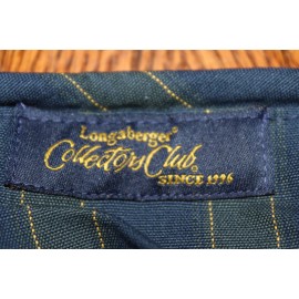 Longaberger Cc 2007 Membership Stripe Fabric Liner, 2334341 New