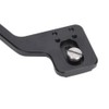 Aluminium Alloy Camera Flashlight Tripod Bracket with Dual 1/4in Screw