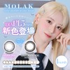 【メーカー公式店舗】[ 宮脇咲良プロデュース＆イメージモデルカラコン ] MOLAK(モラク) 1MONTH 2枚入り ユニフォームブラック [0.00]
