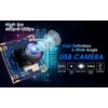 G 1080P USB Fisheye Camera Module Wide Angle High Speed