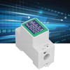DIN Rail Meter Digital Voltmeter Ammeter Power Energy Monitor Multimeter