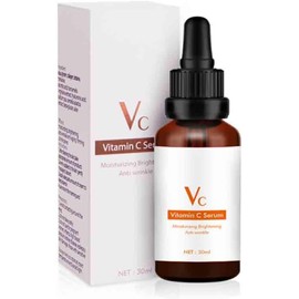 3PCS Vitamin C Serum for Face - Moisturizing, Brightening & Anti-Wrinkle Facial Serum 30ml