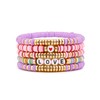 Joya Love Purple Lover Outfit Friendship Bracelets Stack Stackable Layered