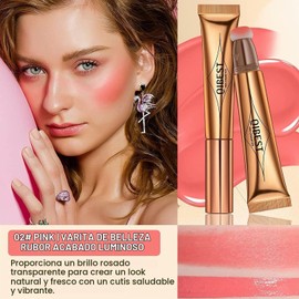 Bluemega Rubor Líquido en Crema, 8#
