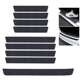 QTTRPCU Pack of 9 car door sill protectors, door sill and door sill protection, door sill protection, scratch protection, abrasion and strong adhesion resistance for door sills