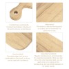 Wood Cutting Board with Handle Hand Polished Beautiful Chopping Board