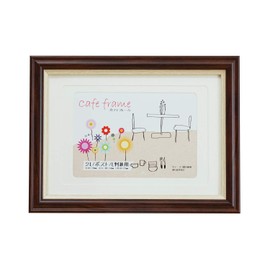 VANJOH 105927 CF-2LPL-CL Photo Frame, Cafe Frame, 2L/Post/L, Cafe Latte, Stylish, Cute