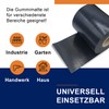 Wulkow Rubber Strips, 2 mm Thick, Choice of Width and