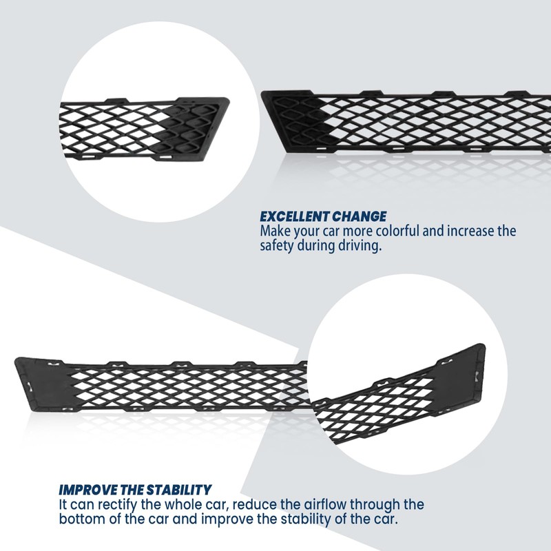 Kspeed Front Bumper Lower Grille Fit 2011 2012 2013 For