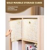 DAMAHOME Fabric Storage Cube Bins, Foldable 13 Inch Cube Storage