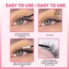 Manga Lash Clusters Kit 8-16mm Thick Volume Lashes Clusters DIY
