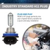 PEAK Power Vision Silver Automotive High Performance H11 55W Headlights