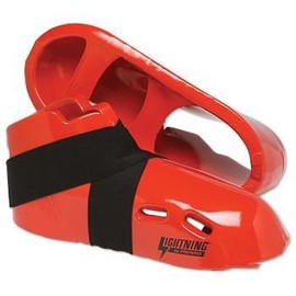 ProForce Lightning Kicks Sparring Shoes / Footgear - Red - Size 5-6 | Child Large