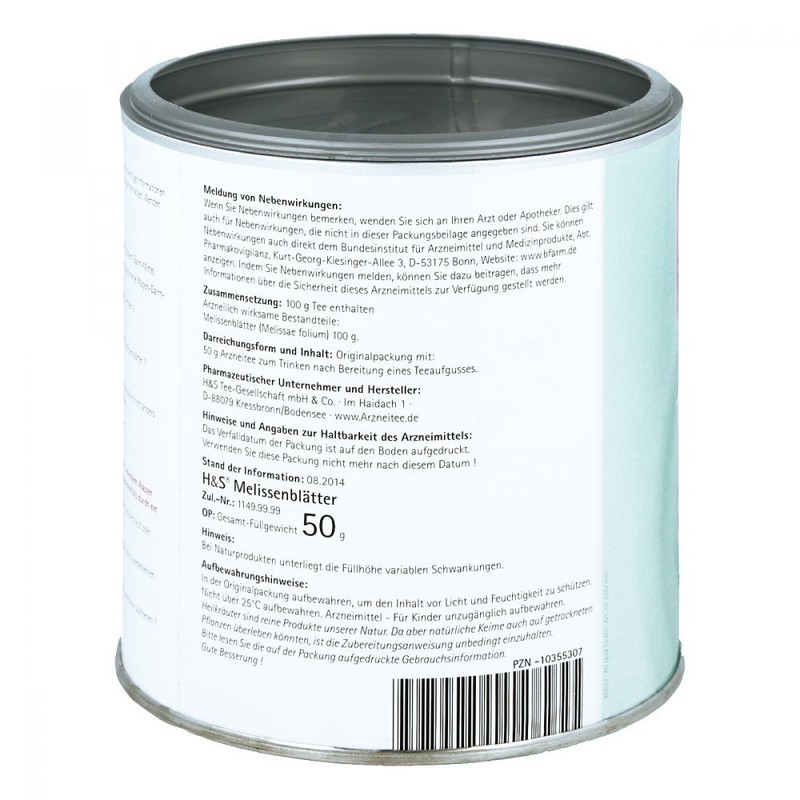 H&S Melissa Leaves Loose 50 g