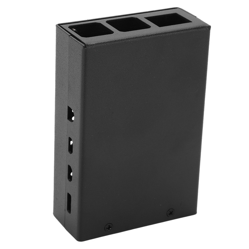 For Raspberry Pi 4B Aluminum Alloy Case MultiHoles Protective Cooling