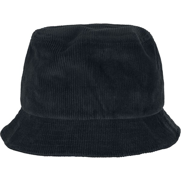 Urban Classics Unisex TB3875-Corduroy Bucket Hat, Black, One Size, black