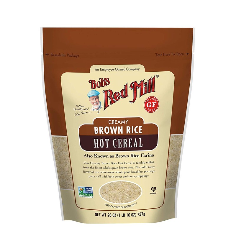 Bob's Red Mill Creamy Rice Farina Hot Cereal, Brown, 26