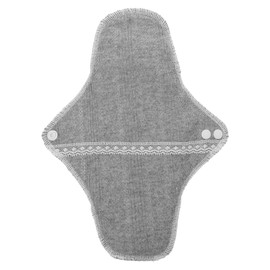 LALAFINA Cotton Sanitary Napkin Reusable Washable Pad for Women Sanitary Towel Side Leakage Protection 24cm 1pc