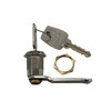 Euro Lock Cylinder Locks Simultaneous Locking Pack of 2 Includes